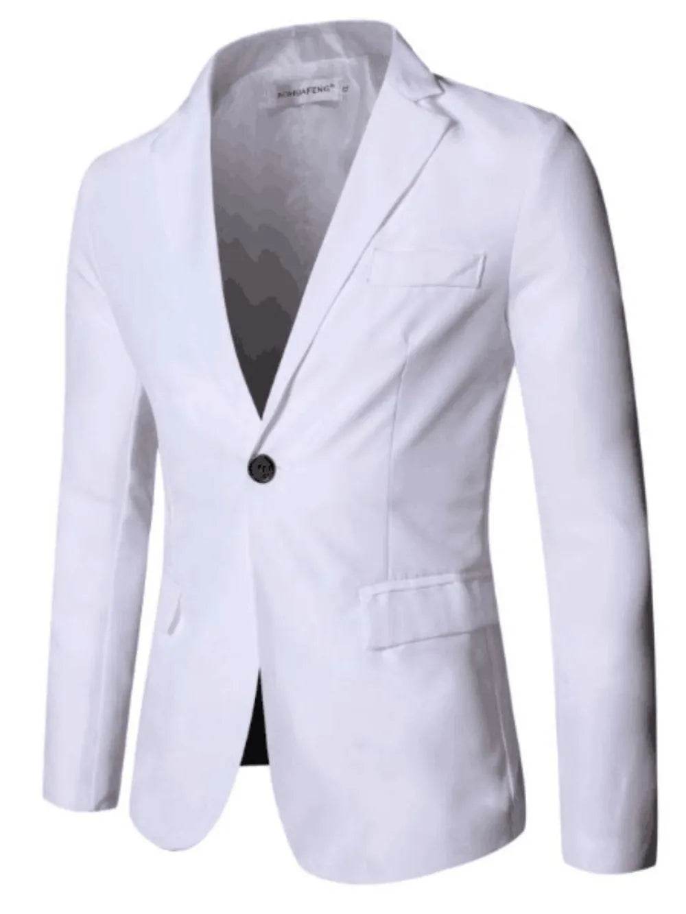 Men's Full Size Slim Fit One Button Top and Pants Two-Piece Blazer Set Plus Size - Ultim8 Designs 4 U