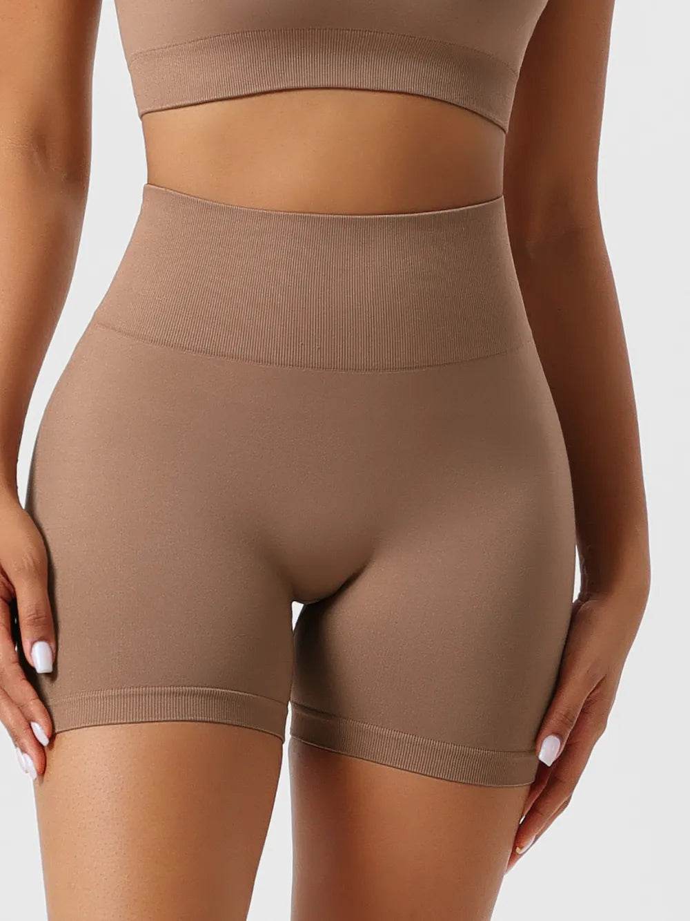 High Waist Shaping Shorts - Ultim8 Designs 4 U