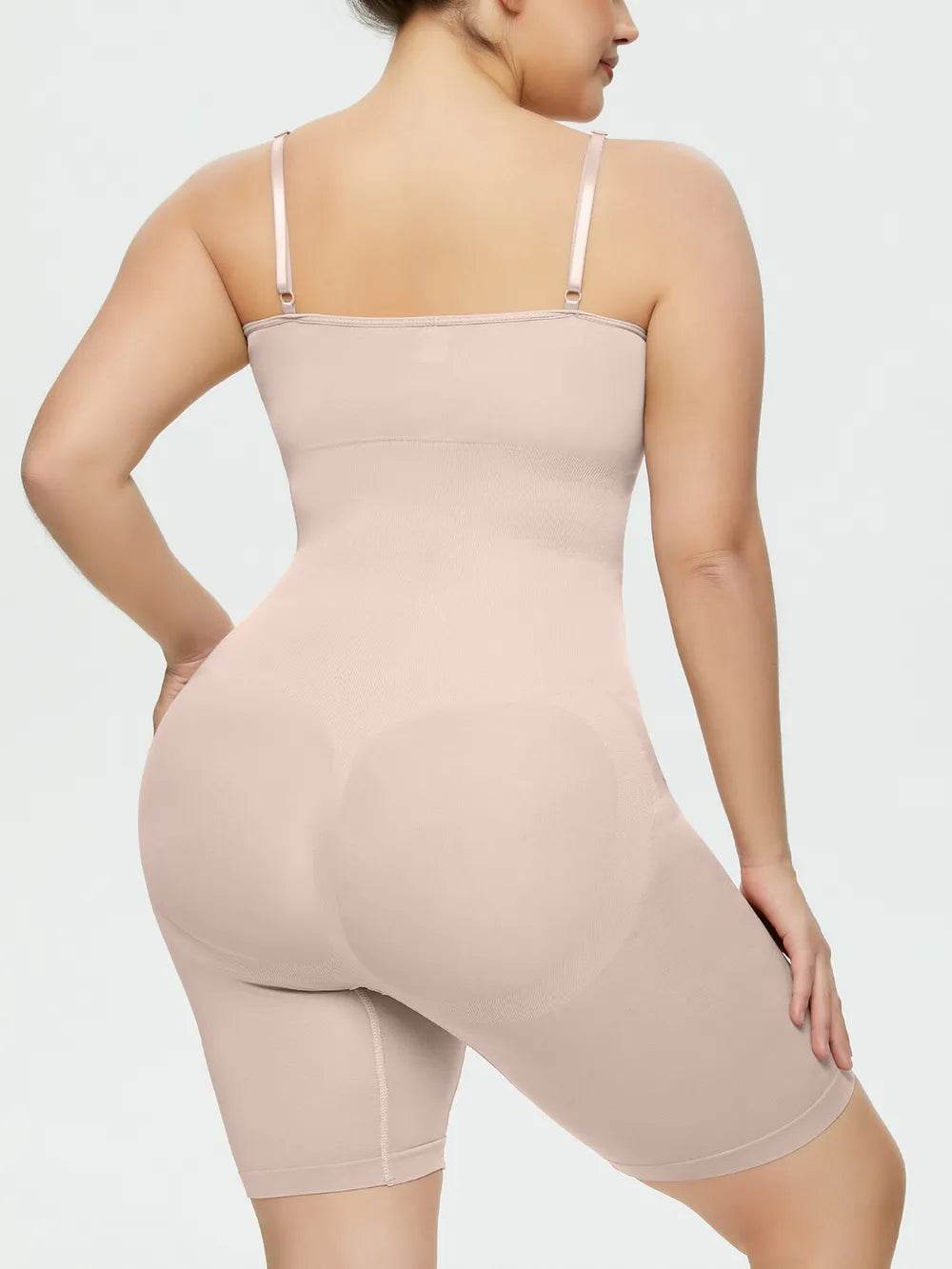 Full Size Spaghetti Strap Shaping Romper - Ultim8 Designs 4 U