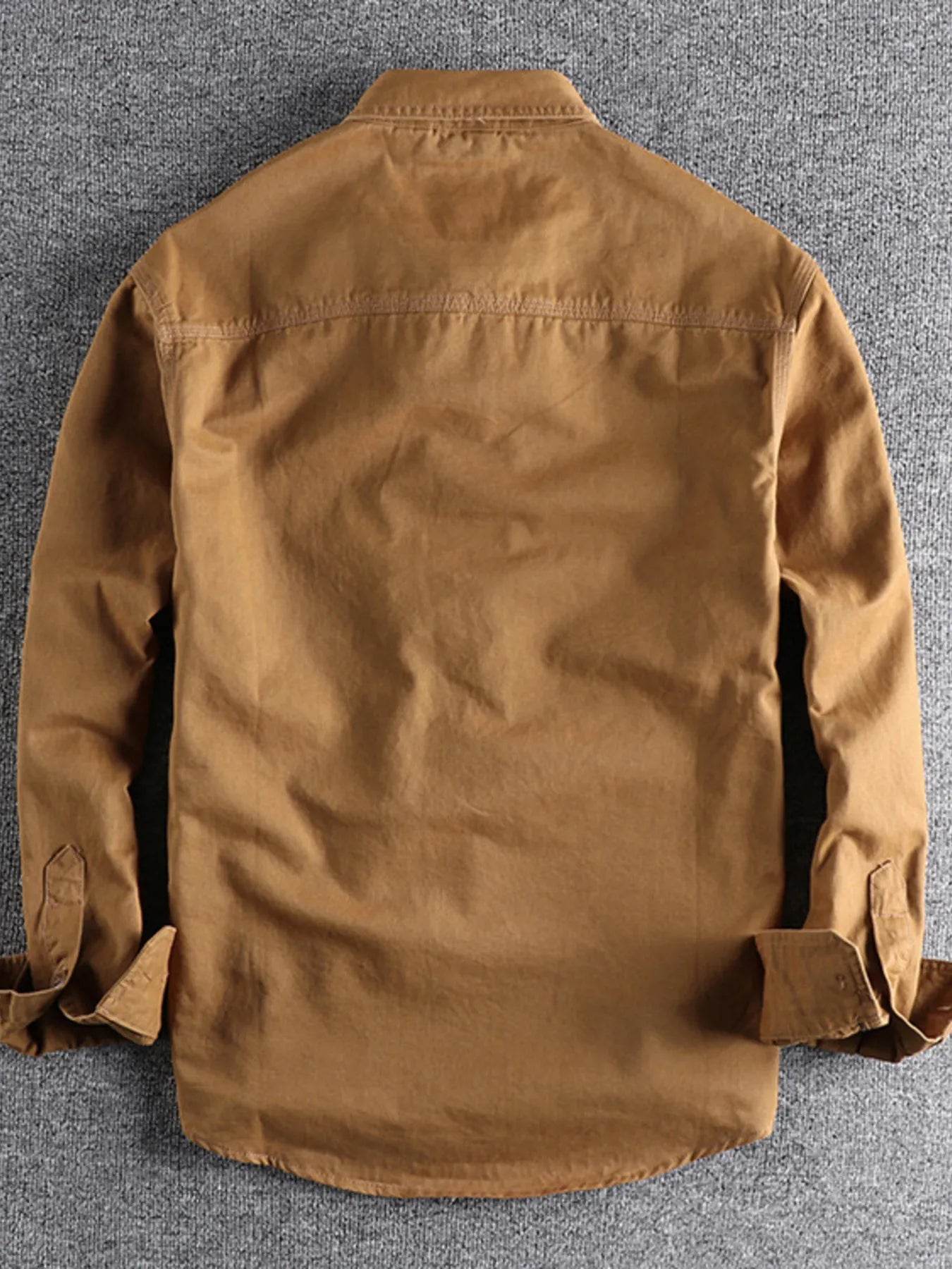 Men's Plus Size Button Up Shirt with Chest Pockets - Ultim8 Designs 4 U