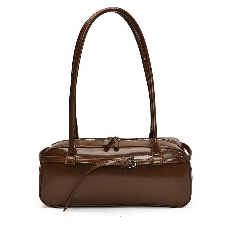 Leather Commuter Bag Handbag Underarm - Ultim8 Designs 4 U