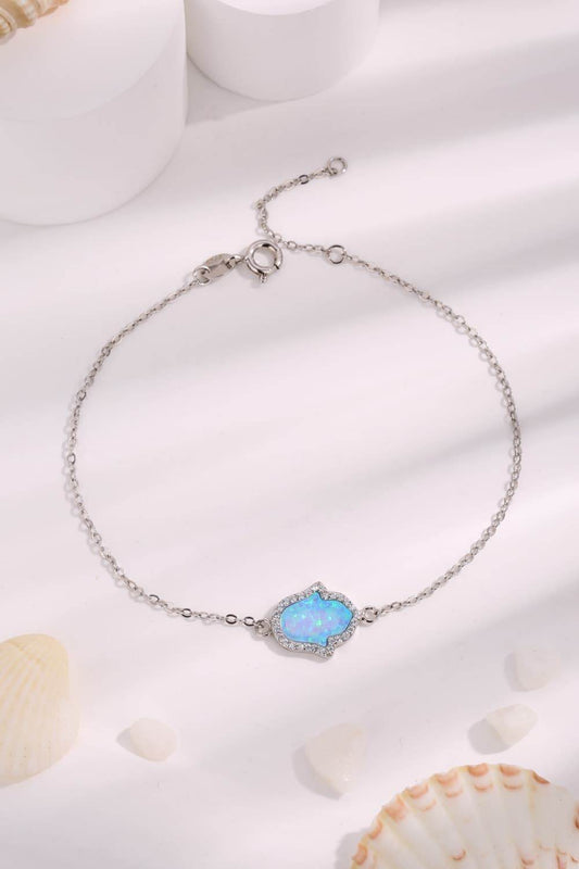 Opal 925 Sterling Silver Bracelet - Ultim8 Designs 4 U