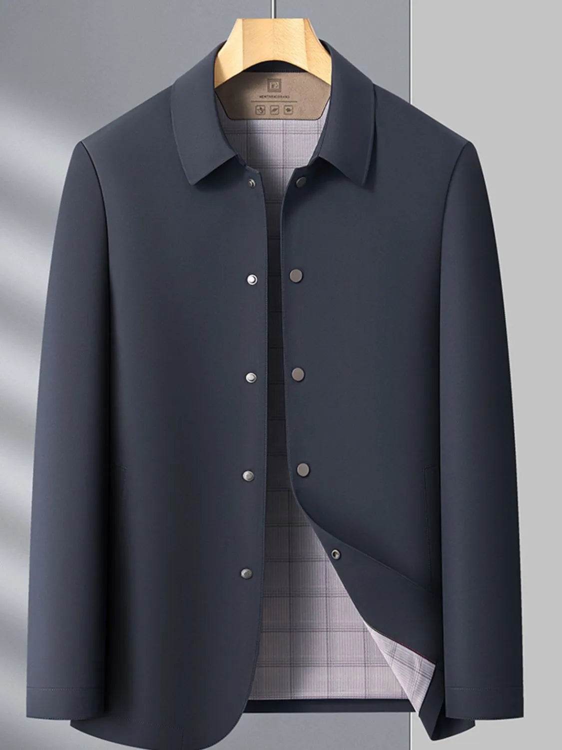Men's Button Up Long Sleeve Blazer - Ultim8 Designs 4 U