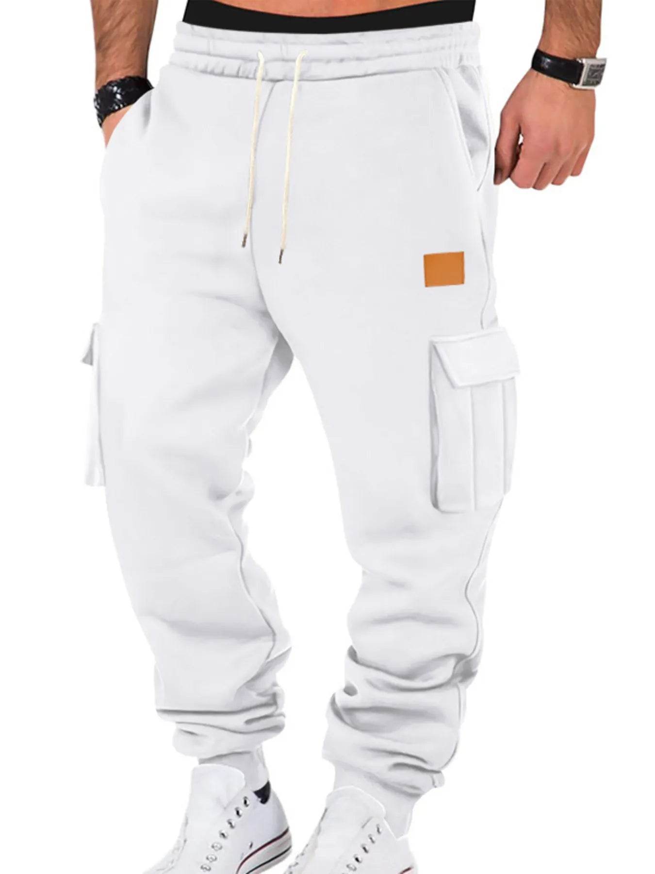 Men's Full Size Drawstring Cargo Jogger Pants Plus Size - Ultim8 Designs 4 U