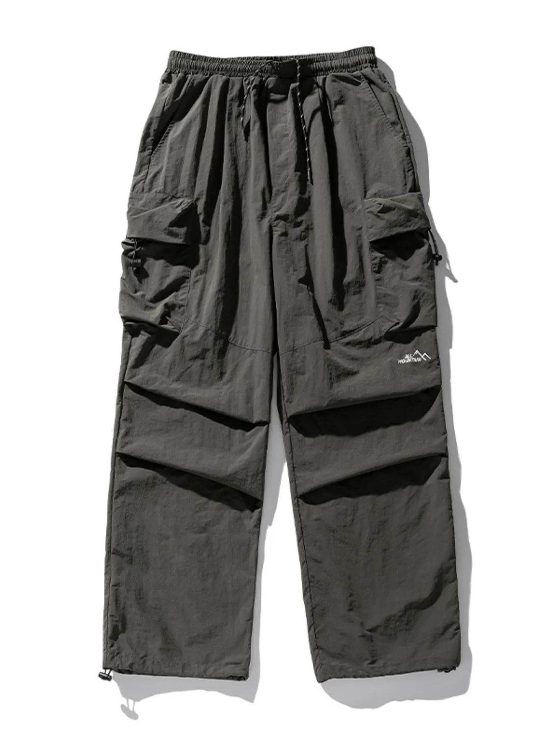 Men's Plus Size Elastic Waist Pants with Pockets - Ultim8 Designs 4 U