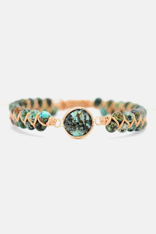 Handmade Beaded Copper Bracelet - Ultim8 Designs 4 U