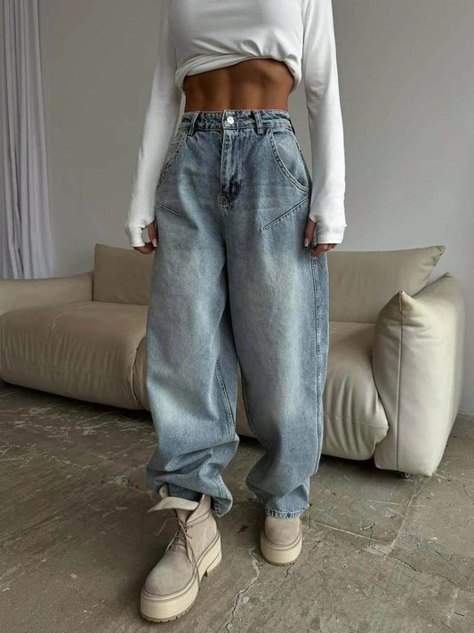 Wide Leg Jeans - Ultim8 Designs 4 U