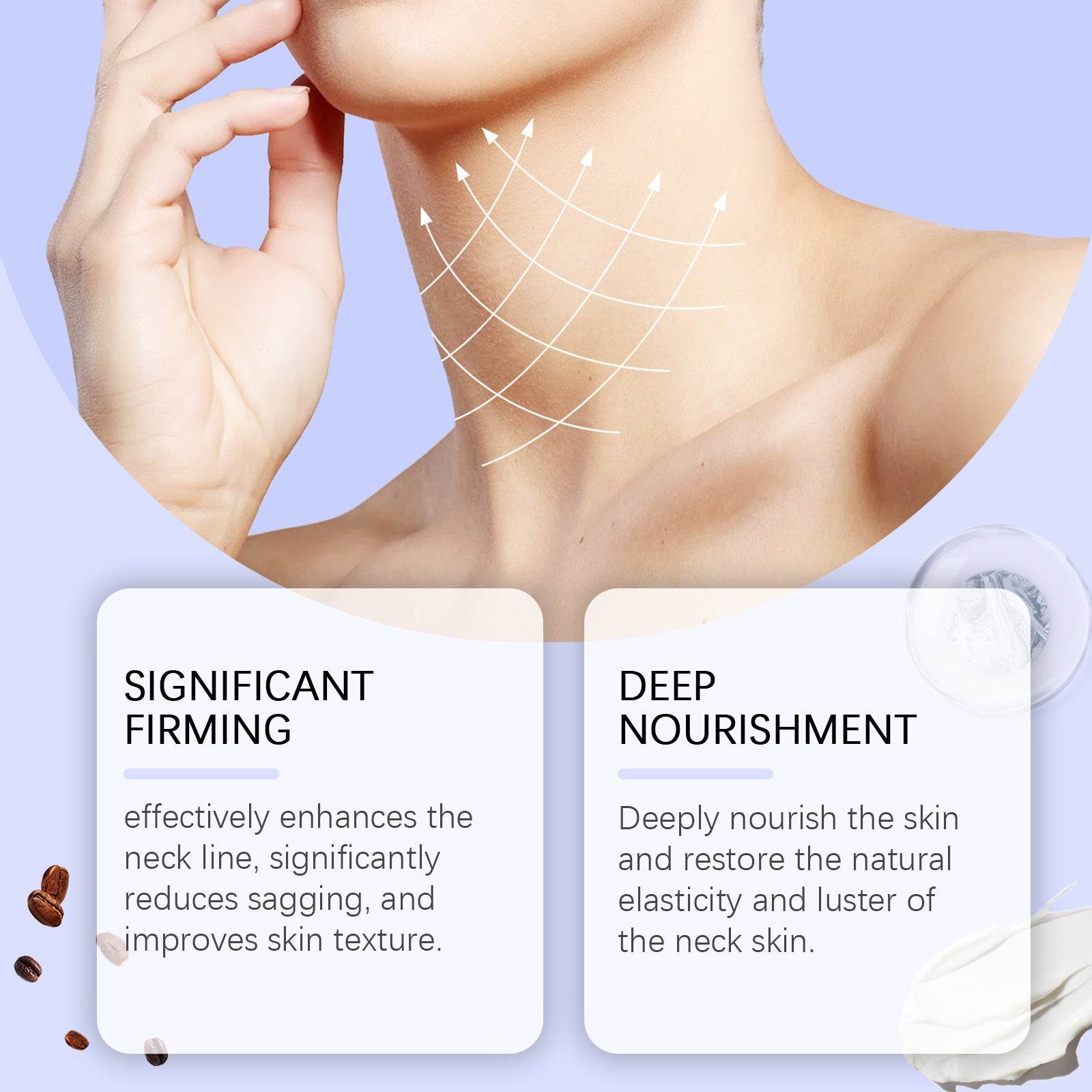Lifting And Firming Nourishing Moisturizing Anti-wrinkle Massage Neck Cream - Ultim8 Designs 4 U
