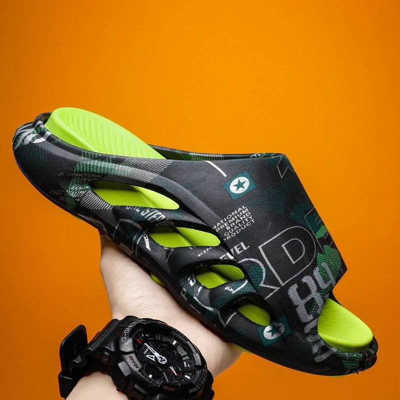 Men's Waterproof Summer Sandals - Non-Slip Casual Outdoor Slippers with Thick Bottom - Ultim8 Designs 4 U