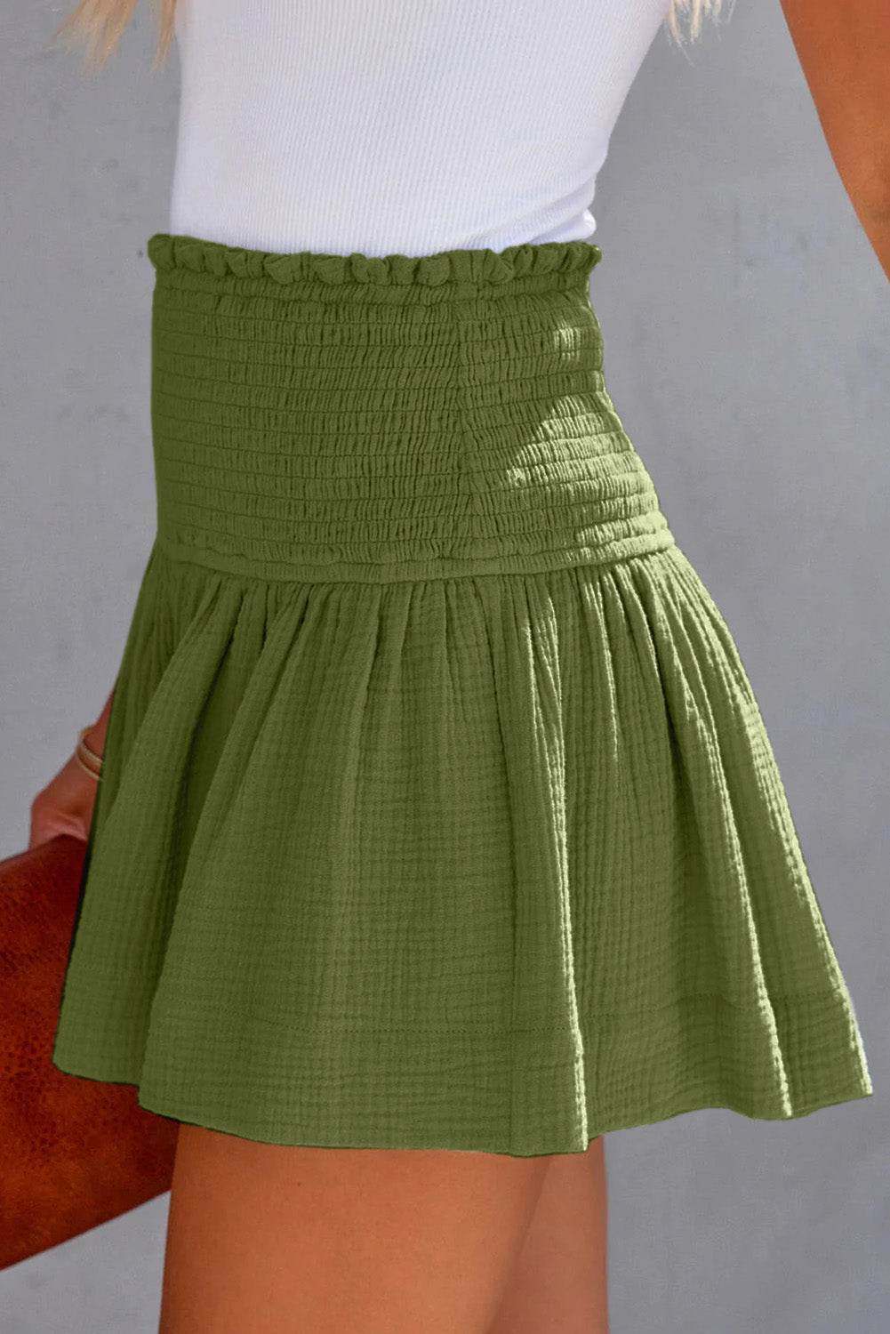 Smocked Waistband Shorts - Ultim8 Designs 4 U