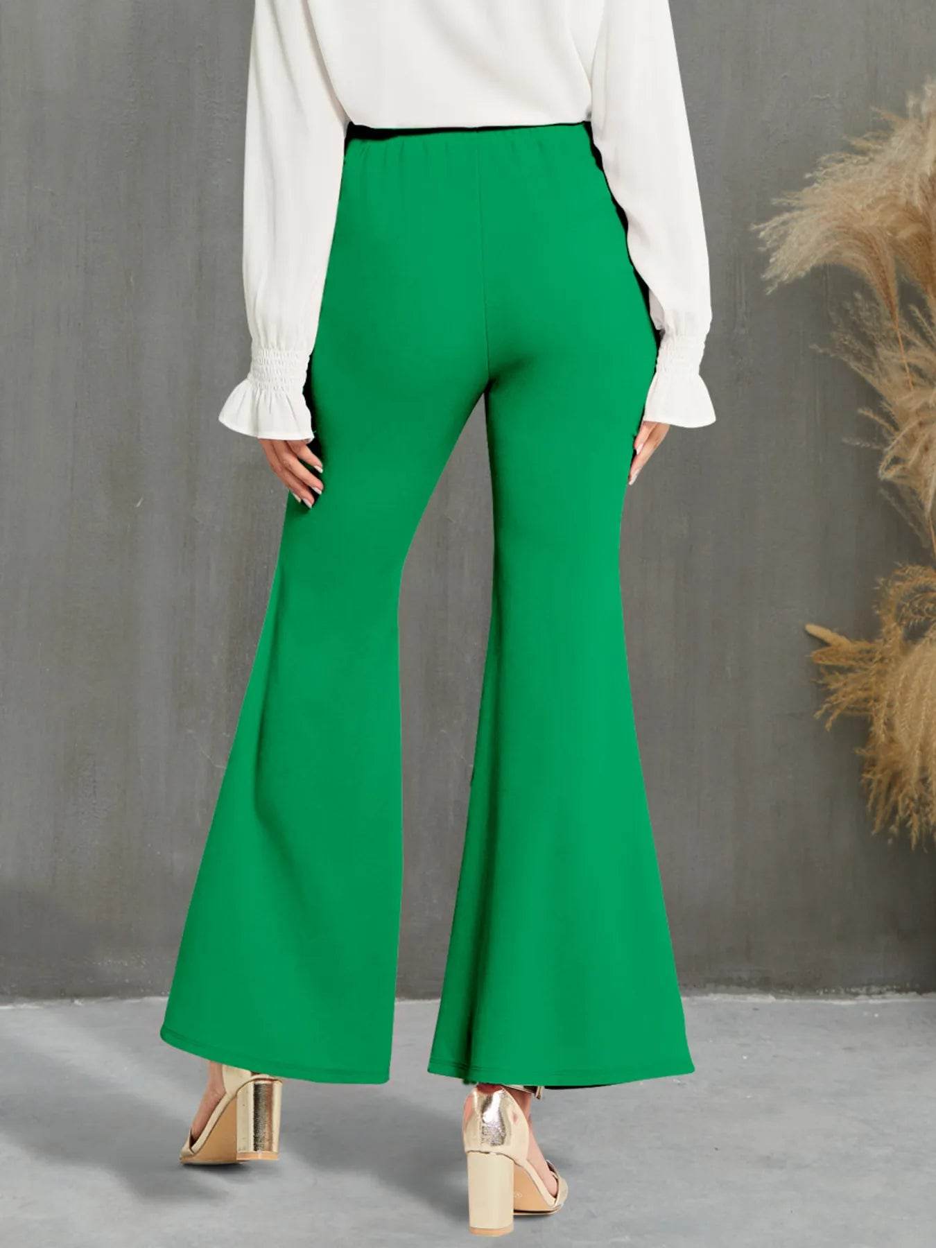 High Waisted Flare Pants - Ultim8 Designs 4 U