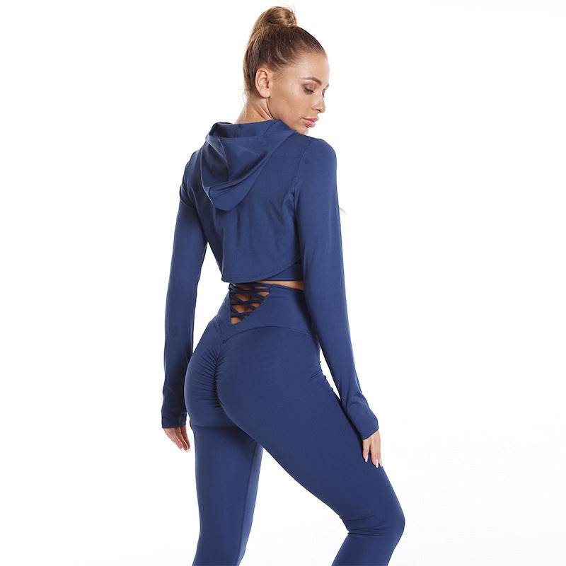 Yoga Clothing Suit Sports Fitness Clothing Female Quick-drying Peach Buttocks - Ultim8 Designs 4 U