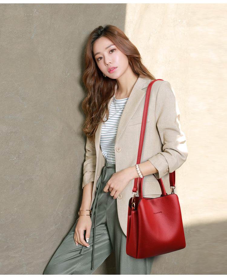 Soft leather handbag - Ultim8 Designs 4 U