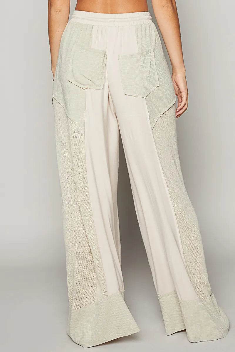 POL Drawstring Wide Leg Pants - Ultim8 Designs 4 U