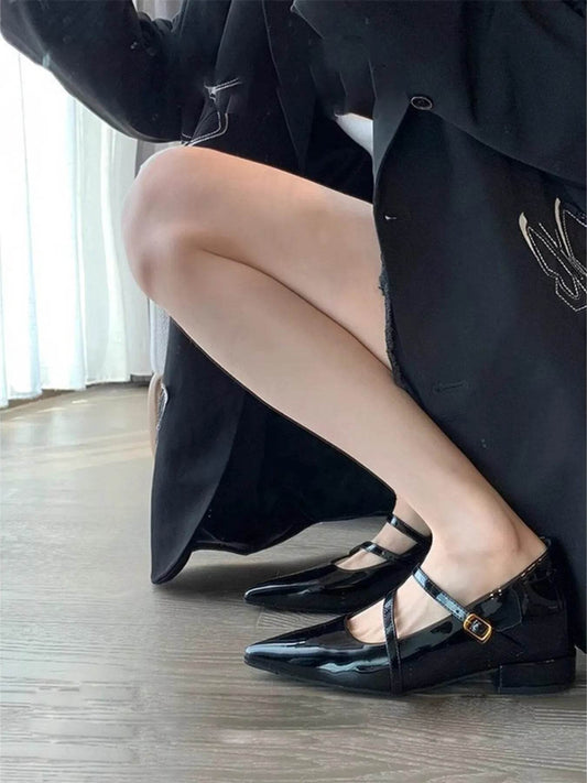 Point Toe Block Heels Pumps - Ultim8 Designs 4 U