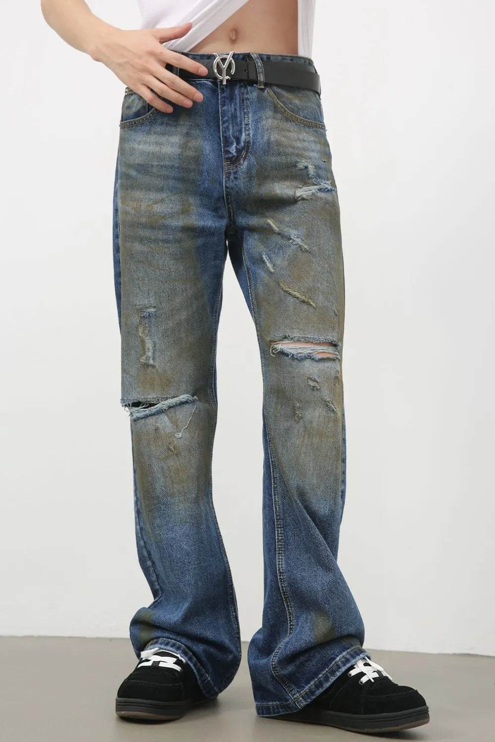 Men's Distressed Jeans - Ultim8 Designs 4 U