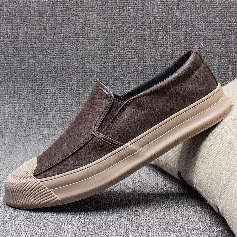 Mens Casual Leather Rubber Shoes - Ultim8 Designs 4 U