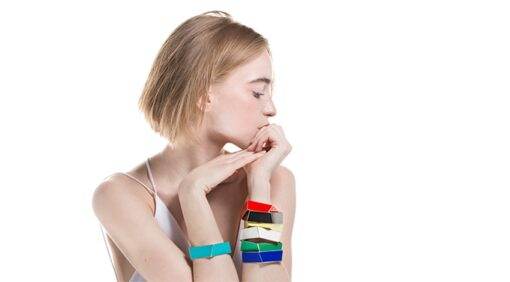 Folded Bracelet by Lisa Kroeber Jewellery - Ultim8 Designs 4 U
