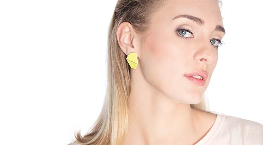 Folded Wide Earrings - Ultim8 Designs 4 U