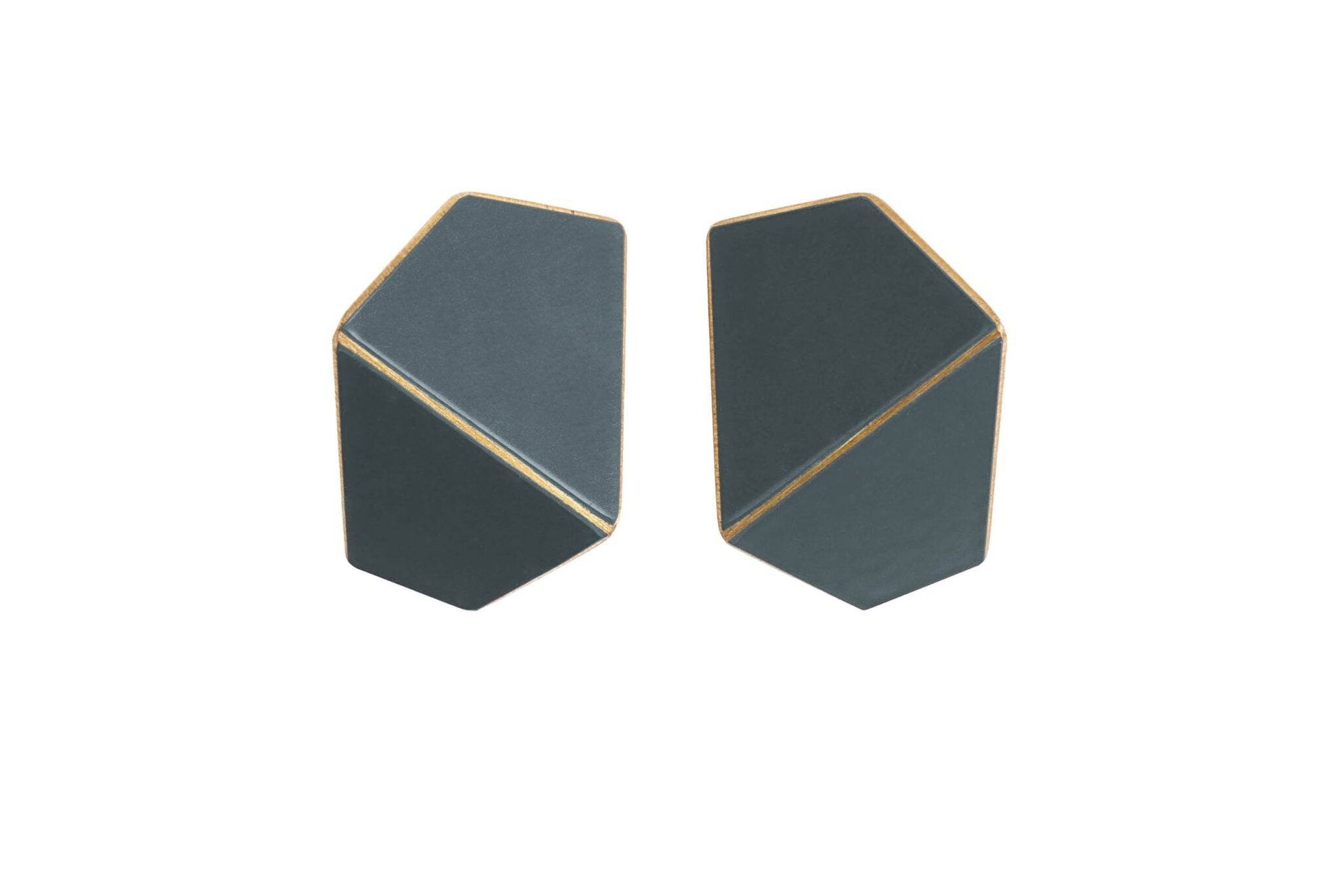Folded Wide Earrings - Ultim8 Designs 4 U