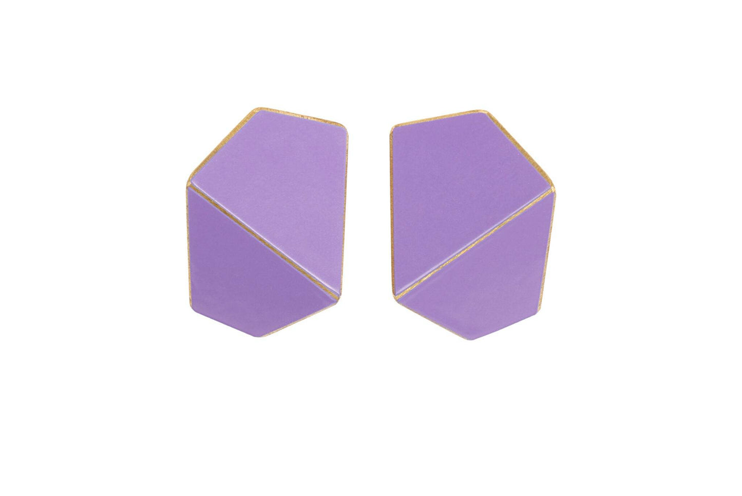 Folded Wide Earrings - Ultim8 Designs 4 U