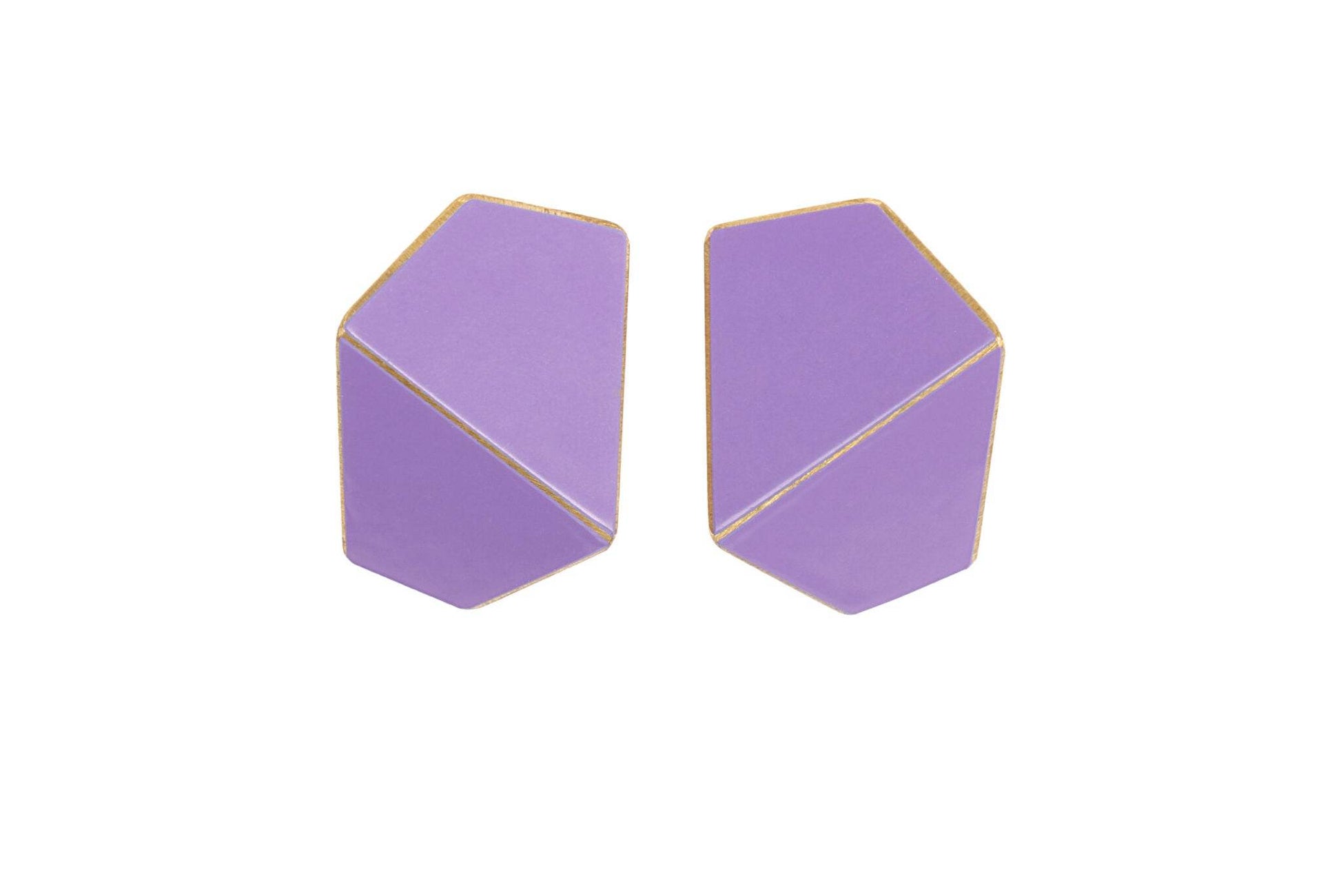 Folded Wide Earrings - Ultim8 Designs 4 U
