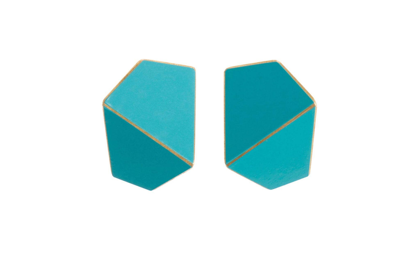 Folded Wide Earrings - Ultim8 Designs 4 U