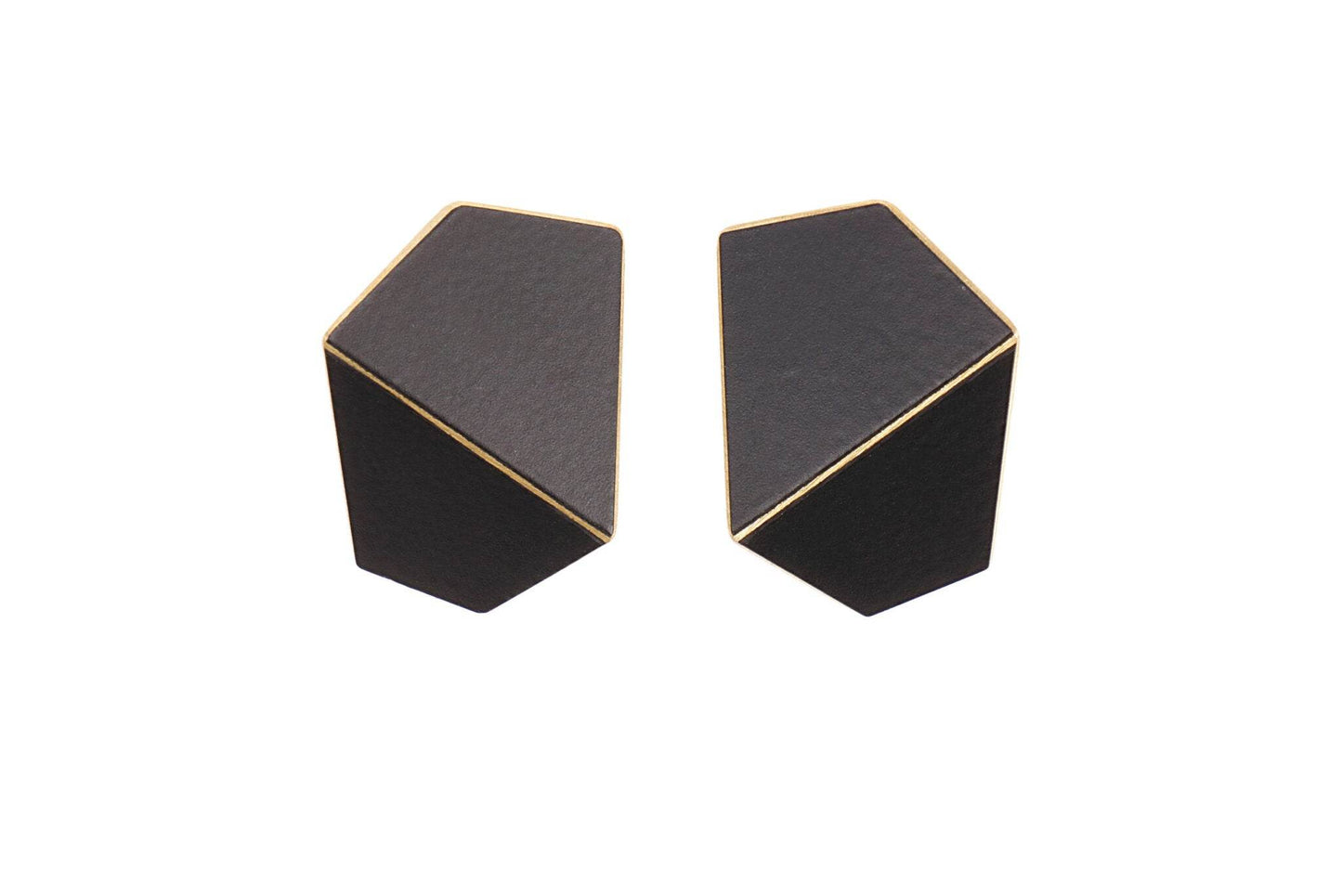 Folded Wide Earrings - Ultim8 Designs 4 U