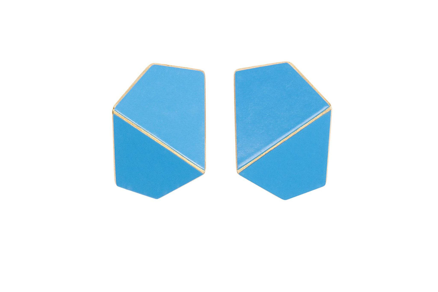 Folded Wide Earrings - Ultim8 Designs 4 U