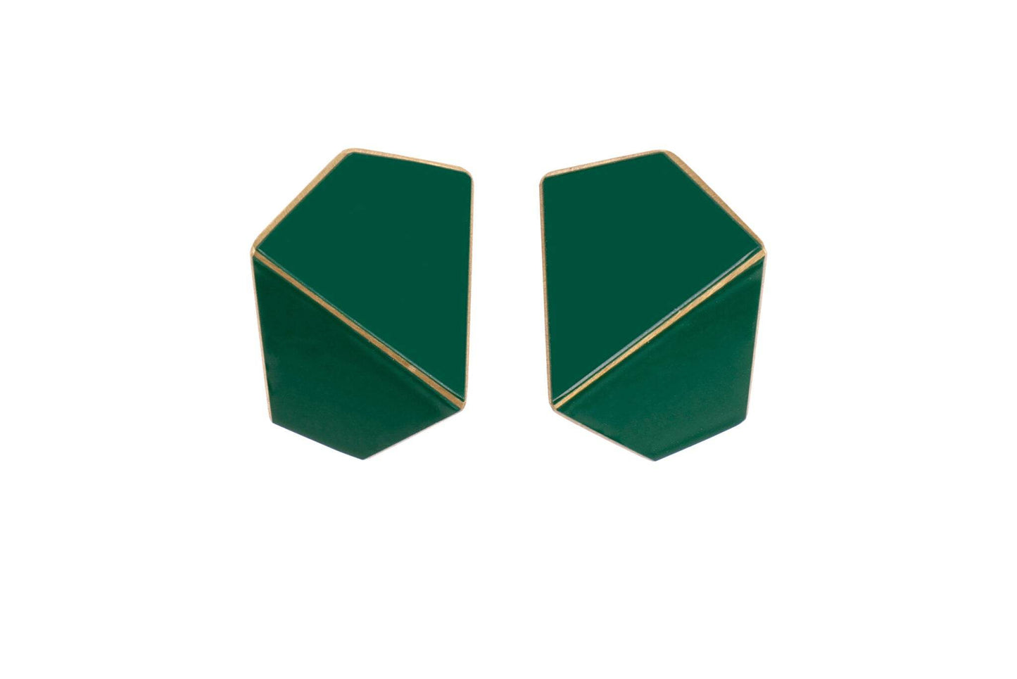 Folded Wide Earrings - Ultim8 Designs 4 U