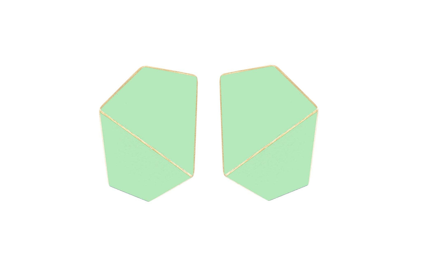 Folded Wide Earrings - Ultim8 Designs 4 U