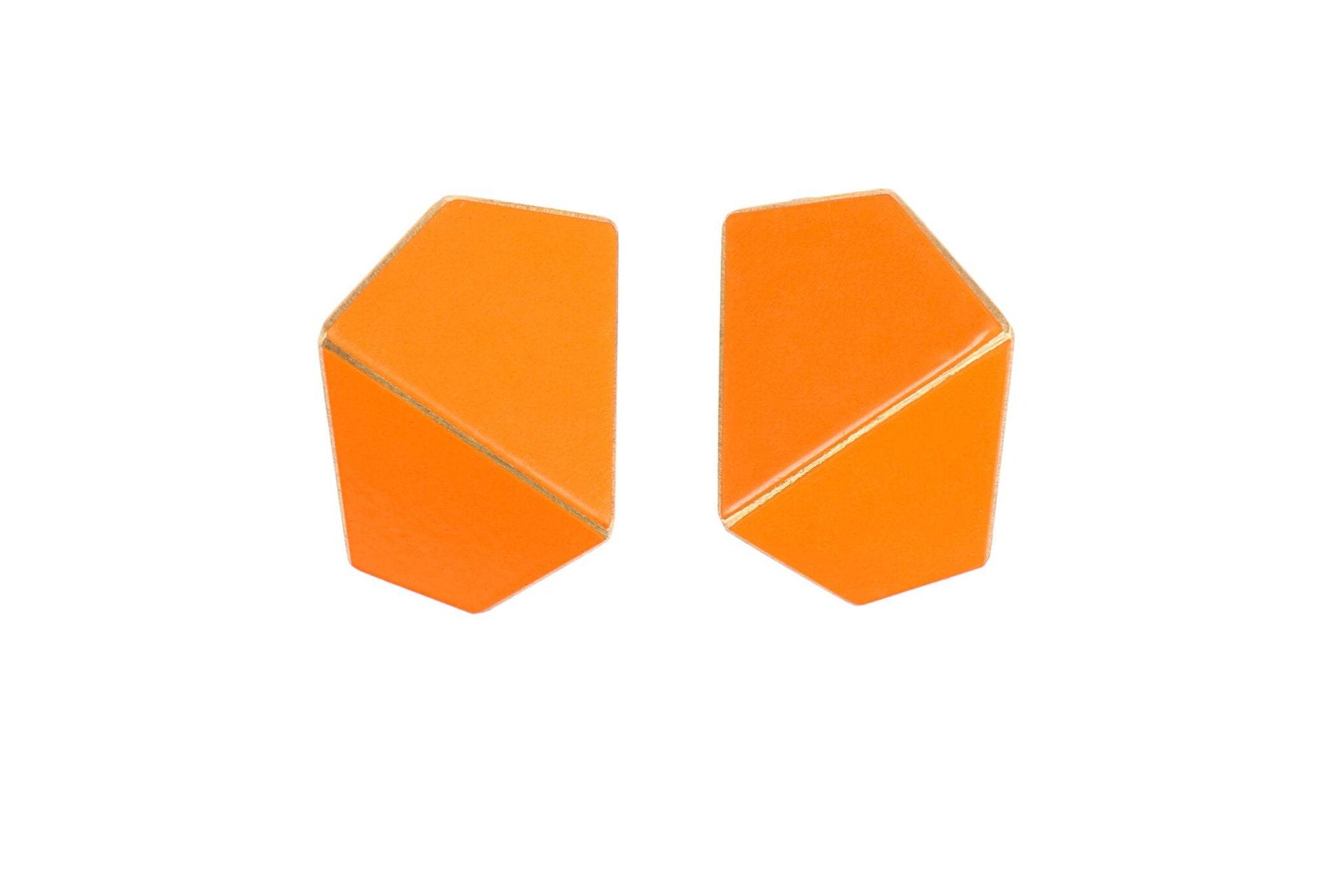 Folded Wide Earrings - Ultim8 Designs 4 U