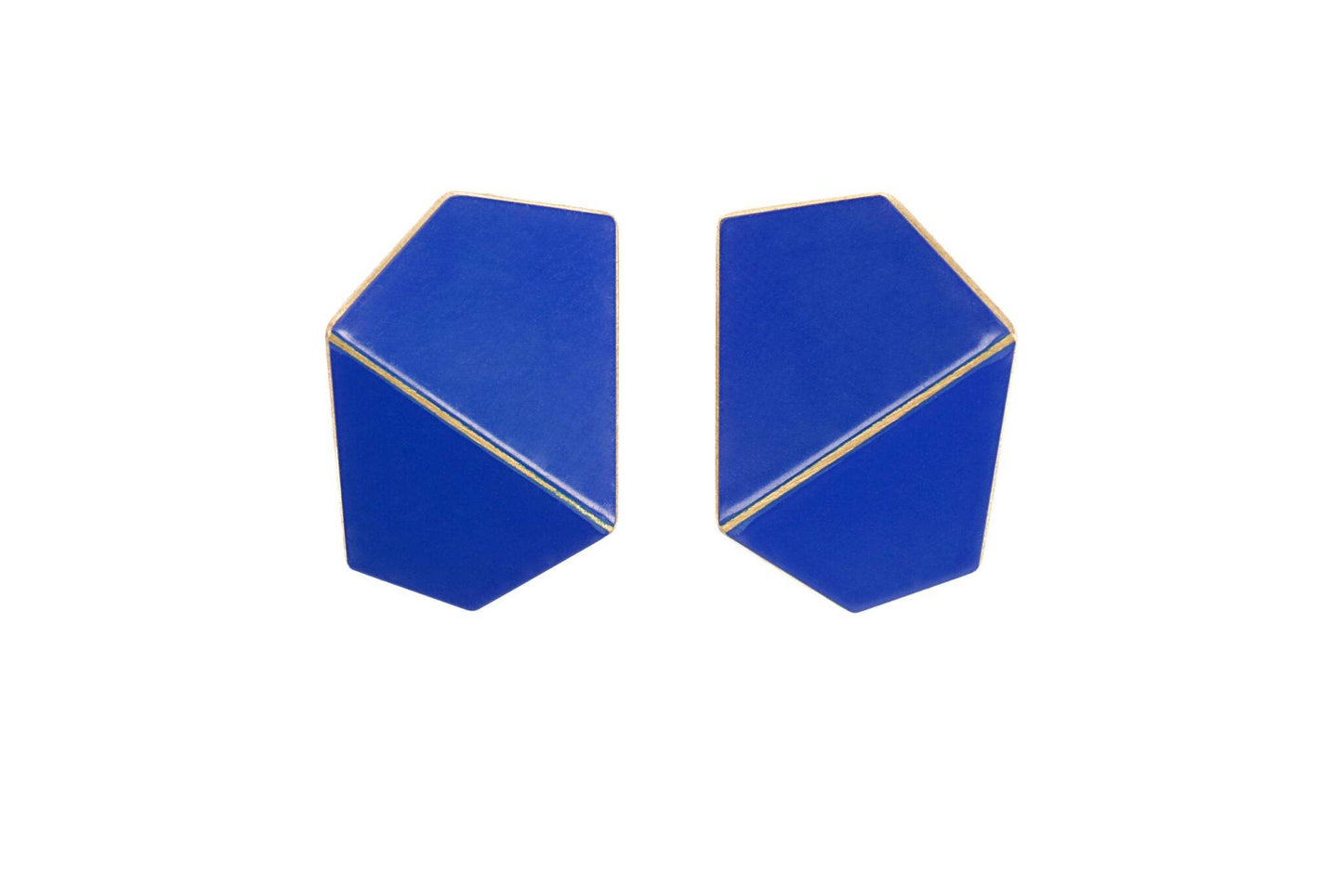 Folded Wide Earrings - Ultim8 Designs 4 U