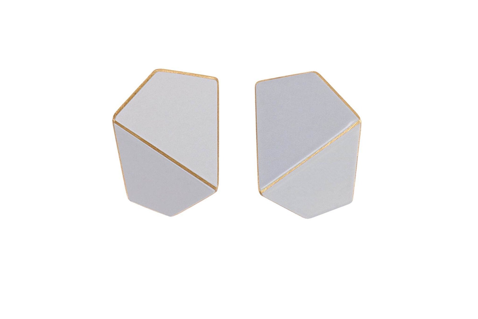 Folded Wide Earrings - Ultim8 Designs 4 U