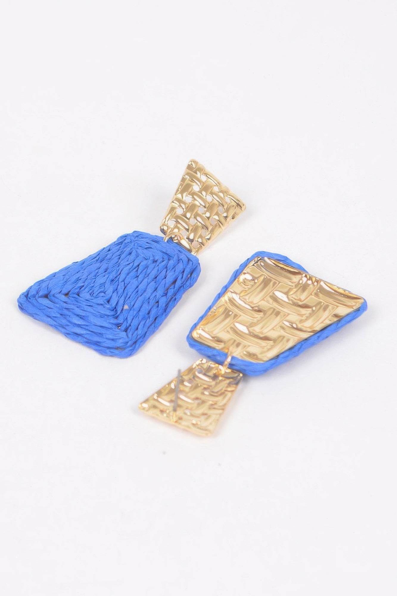 Faux Straw Dangling Earring - Ultim8 Designs 4 U