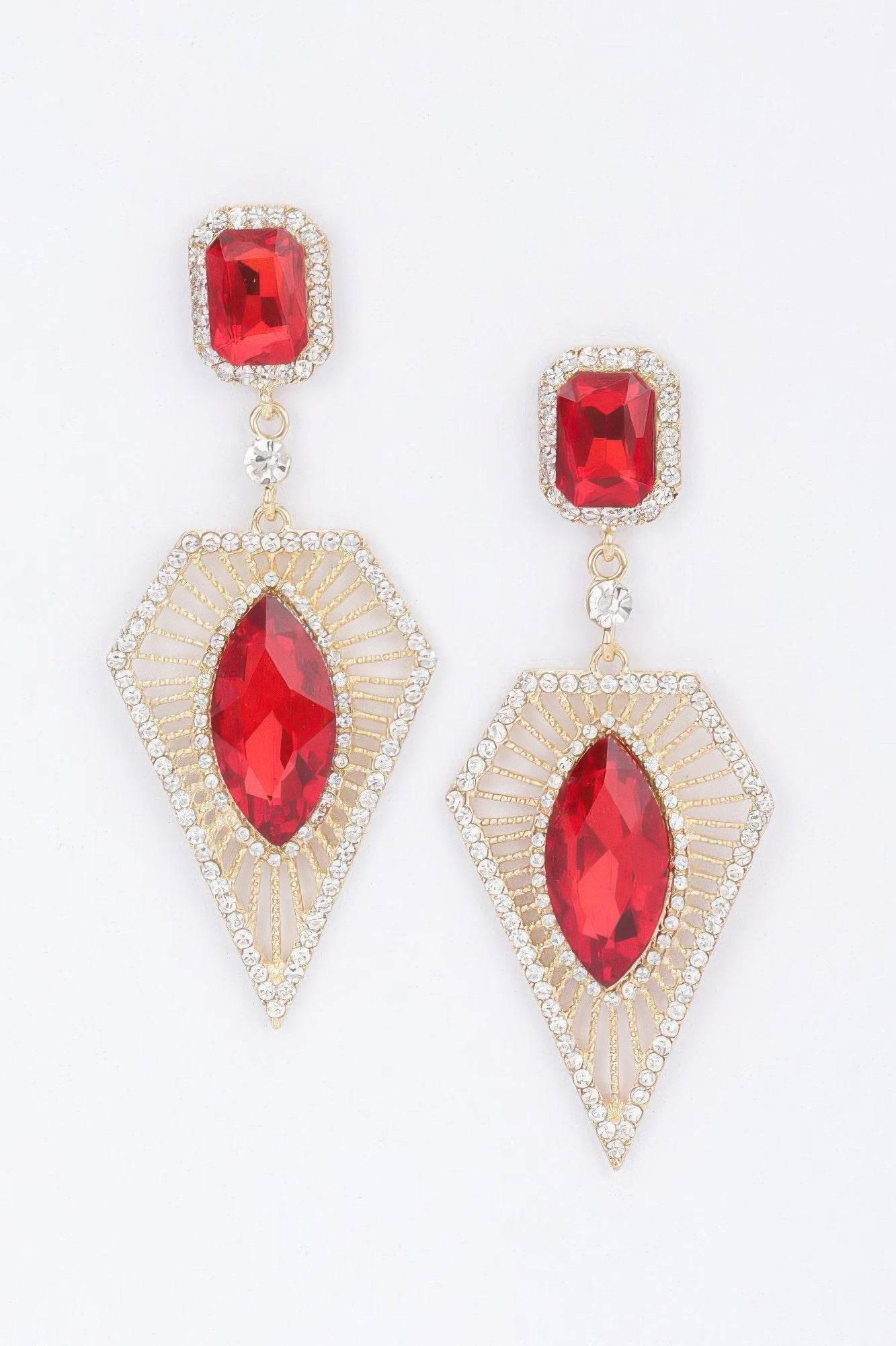 Rhinestone Earring - Ultim8 Designs 4 U