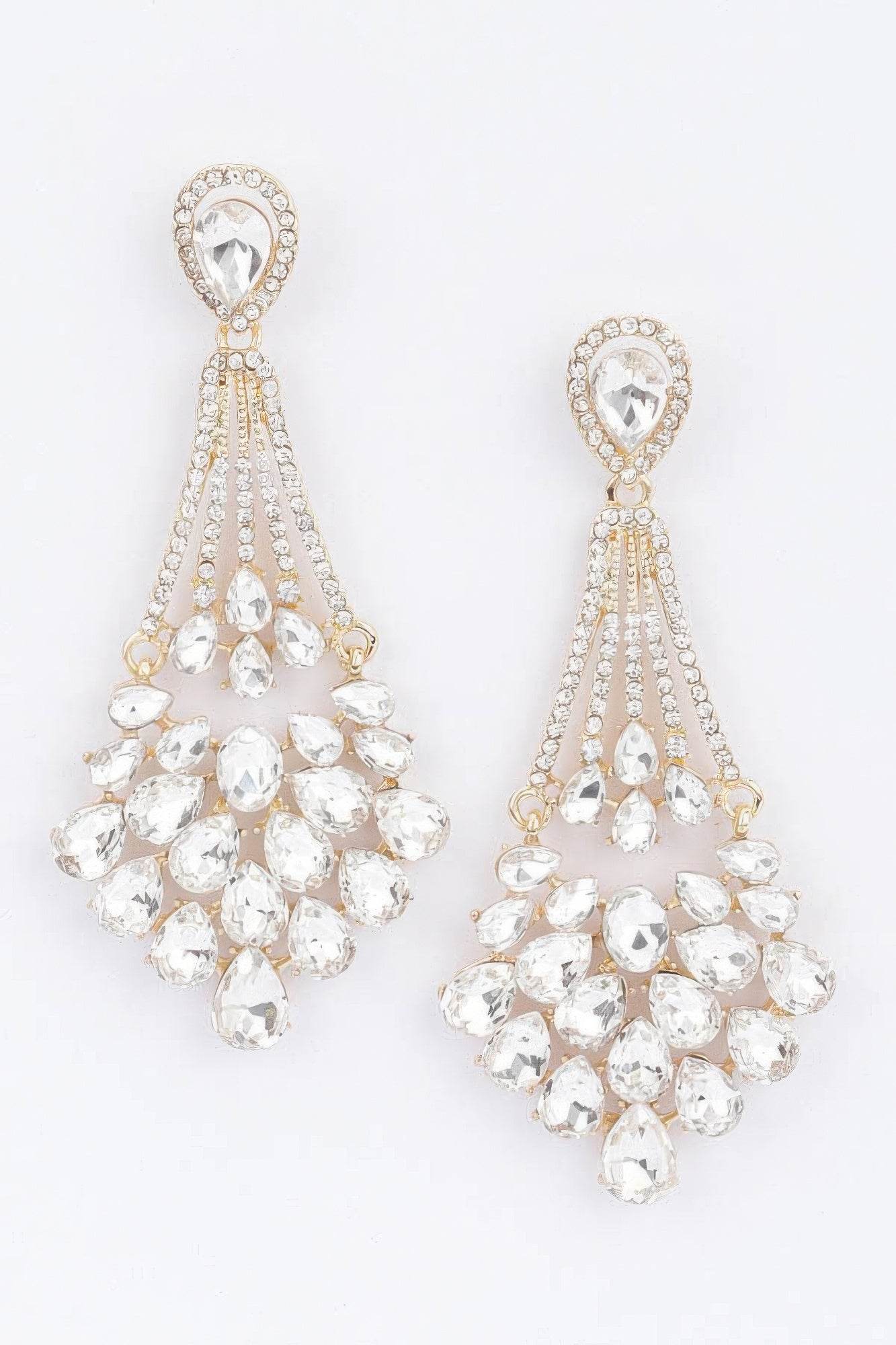Rhinestone Earring - Ultim8 Designs 4 U
