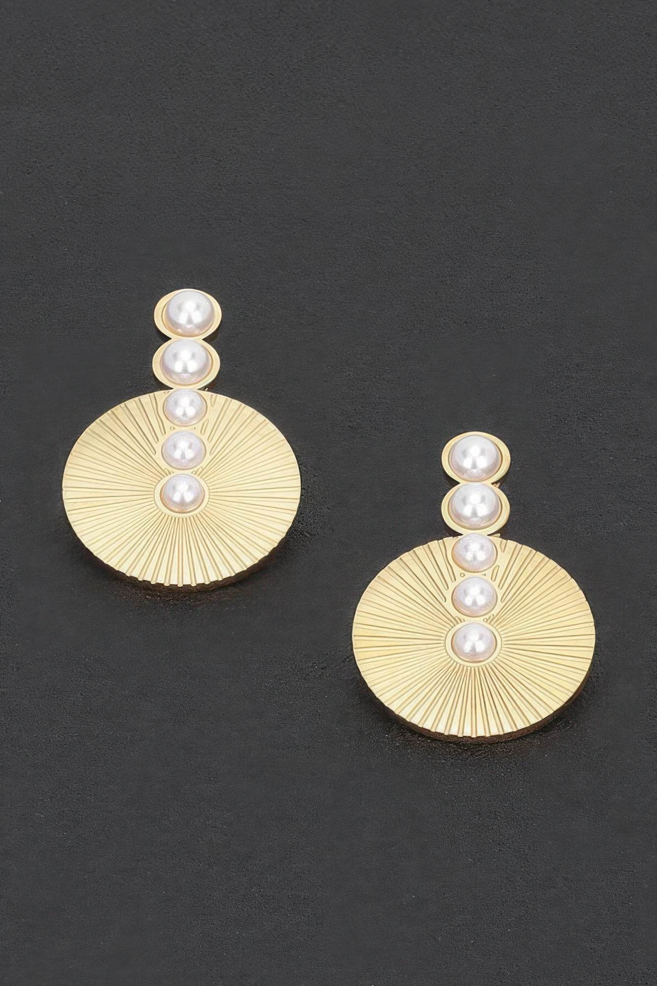 Faux Pearl Vintage Earring - Ultim8 Designs 4 U