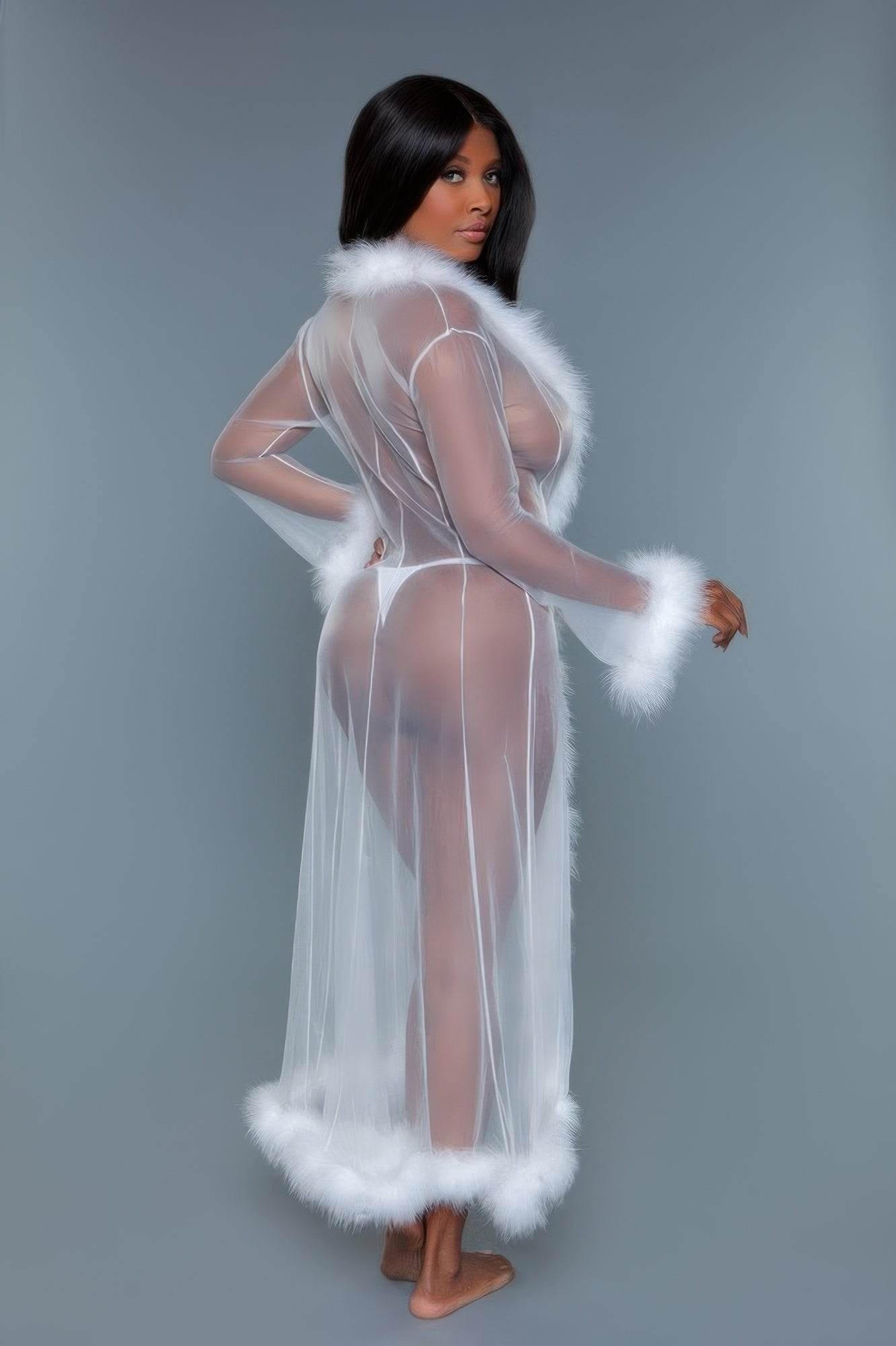 Marabou Robe - Ultim8 Designs 4 U