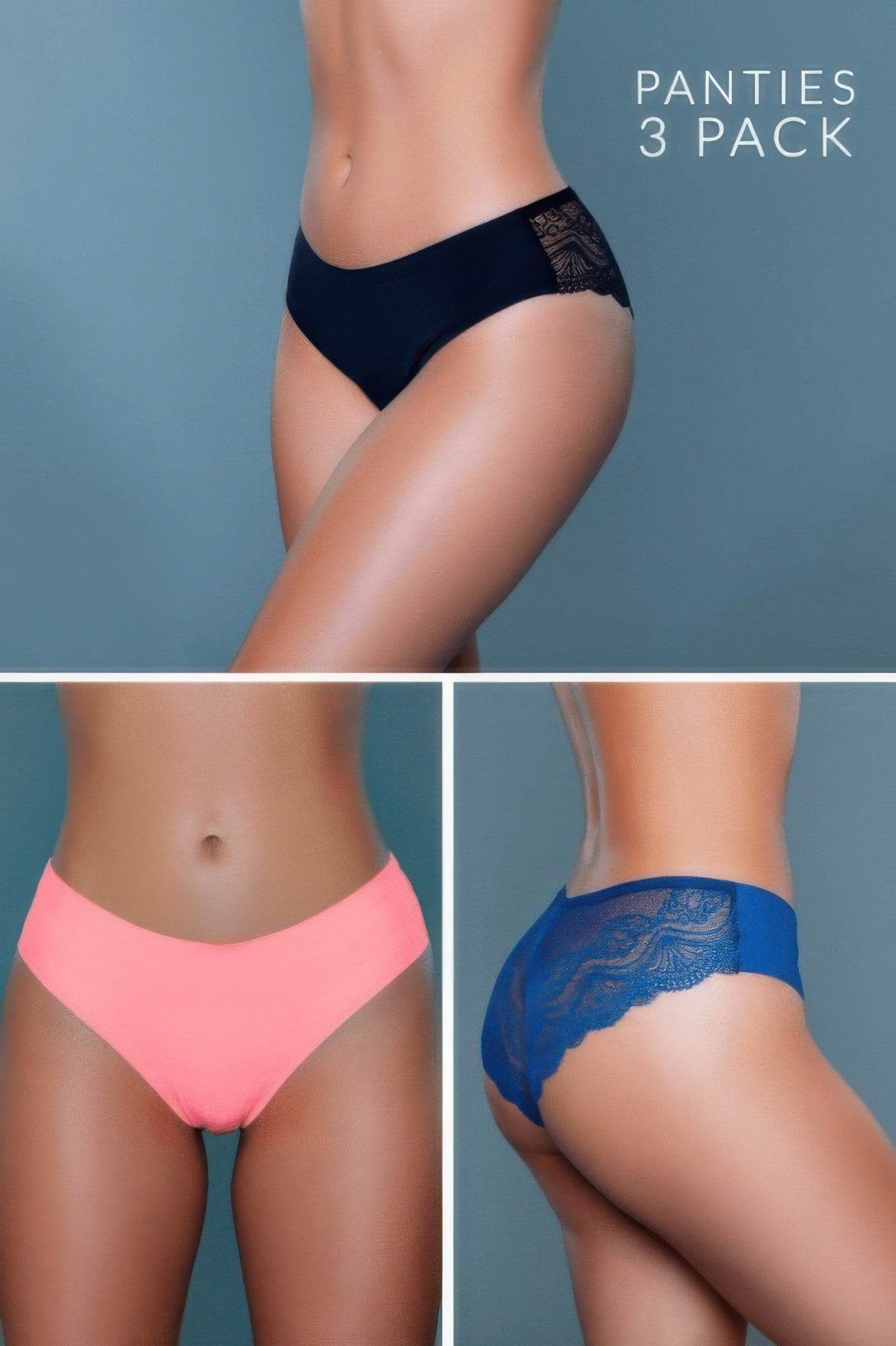22083pk Arden Cheeky Panty Pack - Ultim8 Designs 4 U