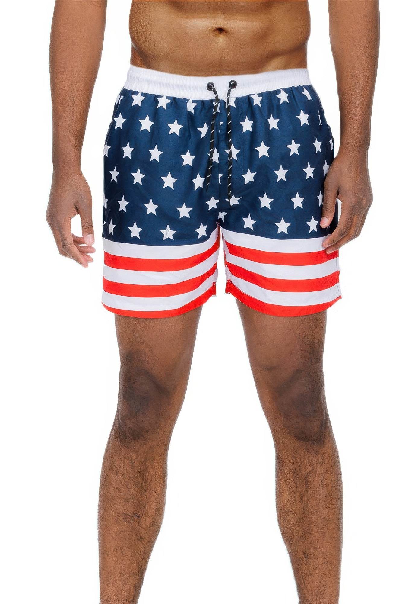 Team Usa Flag Swim Shorts - Ultim8 Designs 4 U