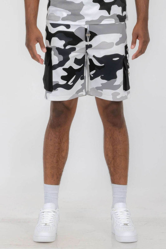 Bold, Durable & Comfortable – Men’s Full Camo Sweat Shorts - Ultim8 Designs 4 U