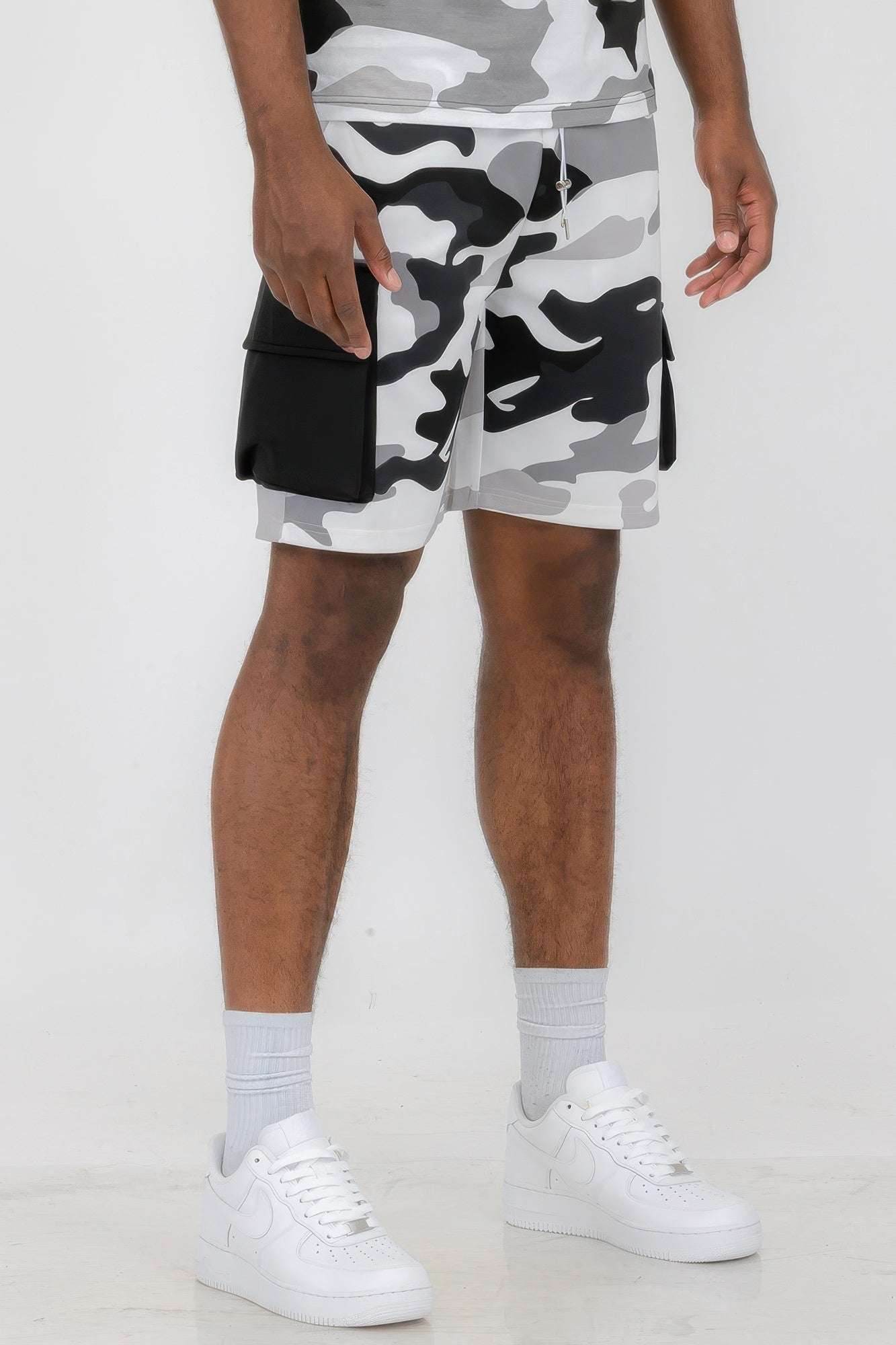 Bold, Durable & Comfortable – Men’s Full Camo Sweat Shorts - Ultim8 Designs 4 U
