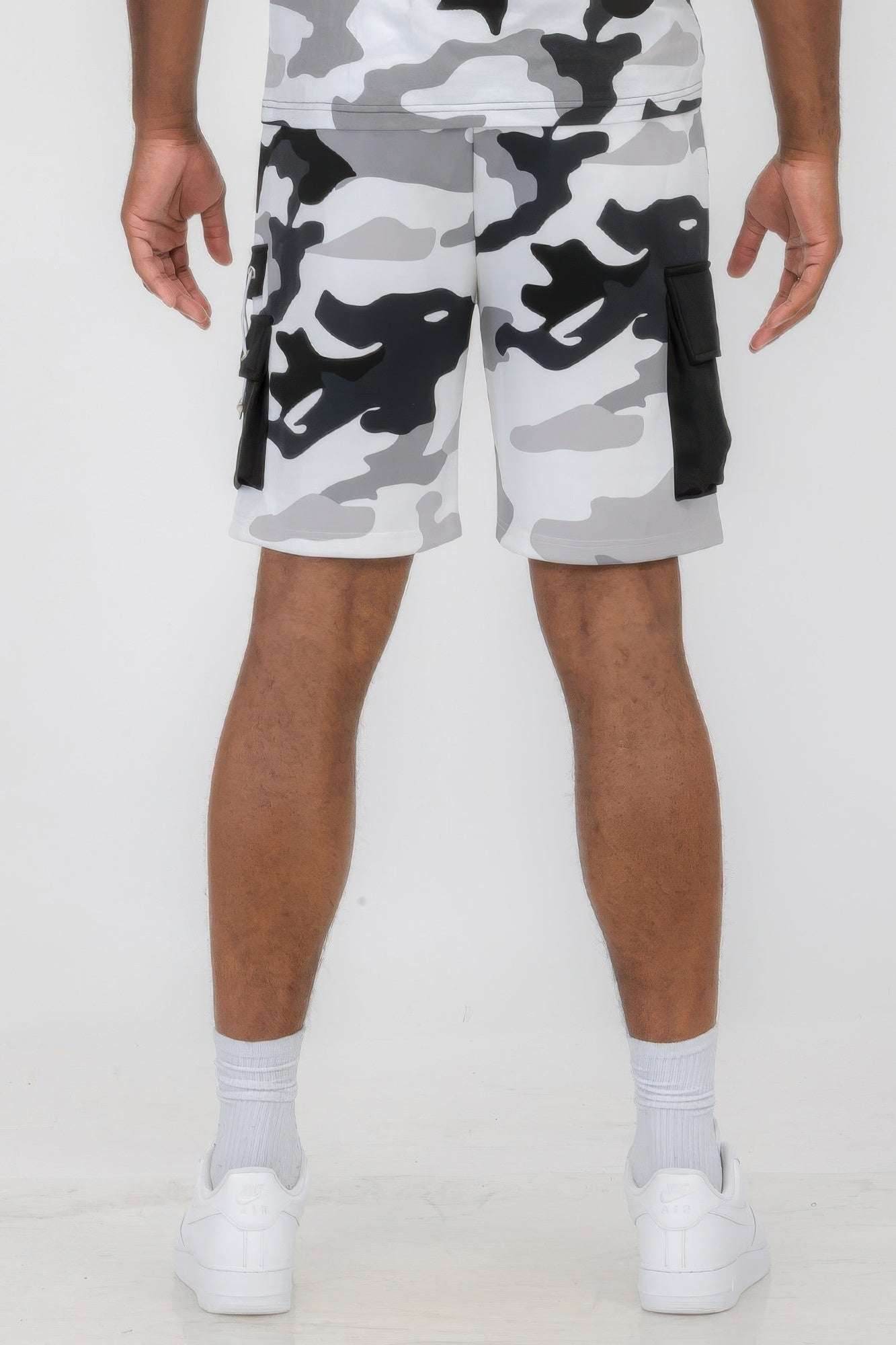 Bold, Durable & Comfortable – Men’s Full Camo Sweat Shorts - Ultim8 Designs 4 U