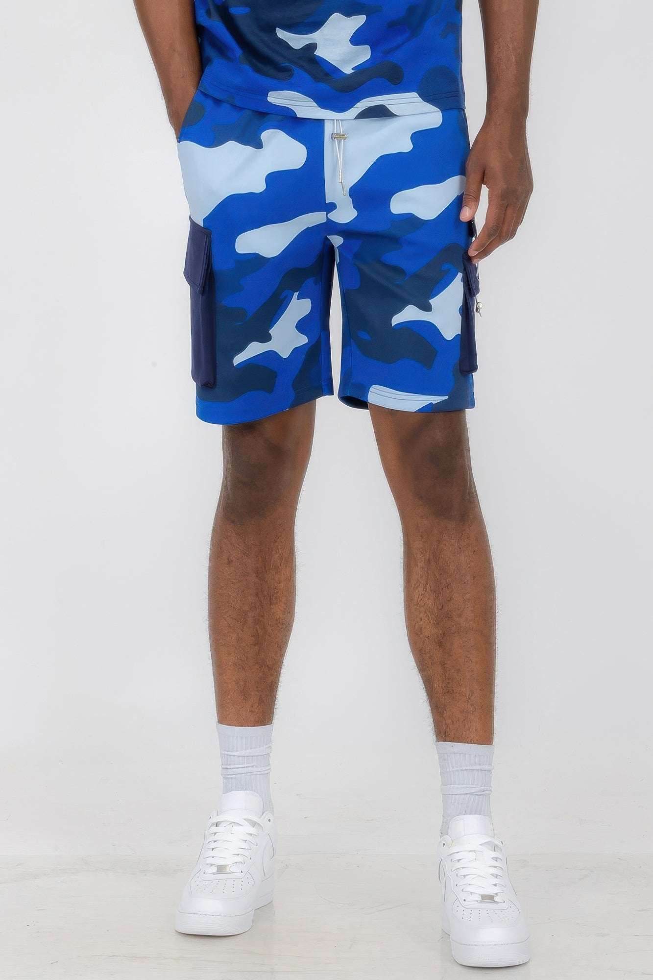 Bold, Durable & Comfortable – Men’s Full Camo Sweat Shorts - Ultim8 Designs 4 U
