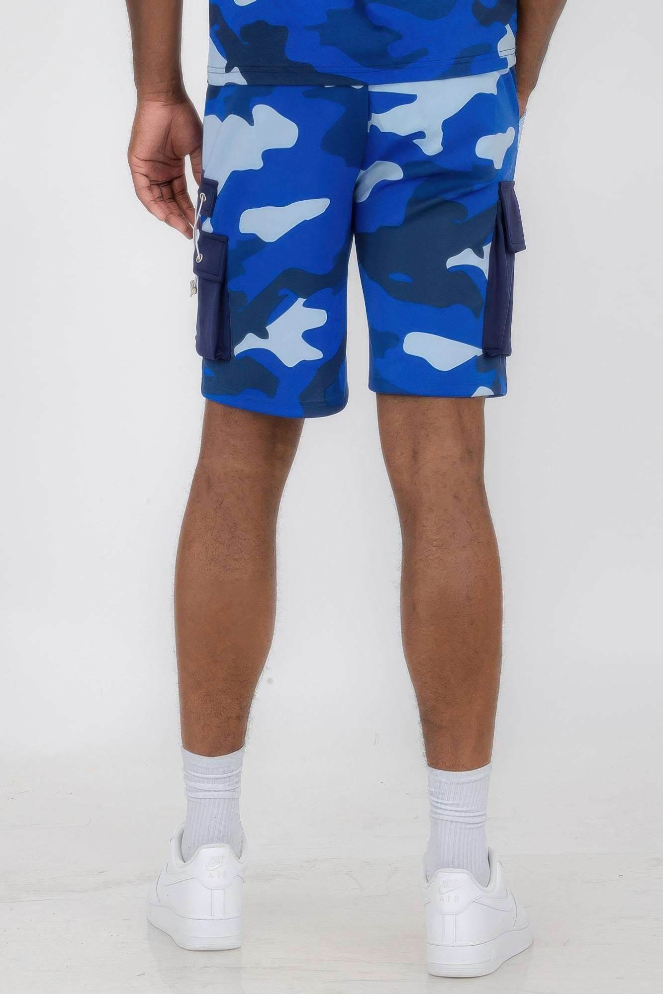 Bold, Durable & Comfortable – Men’s Full Camo Sweat Shorts - Ultim8 Designs 4 U