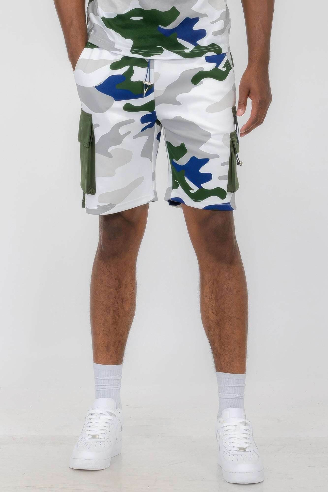 Bold, Durable & Comfortable – Men’s Full Camo Sweat Shorts - Ultim8 Designs 4 U