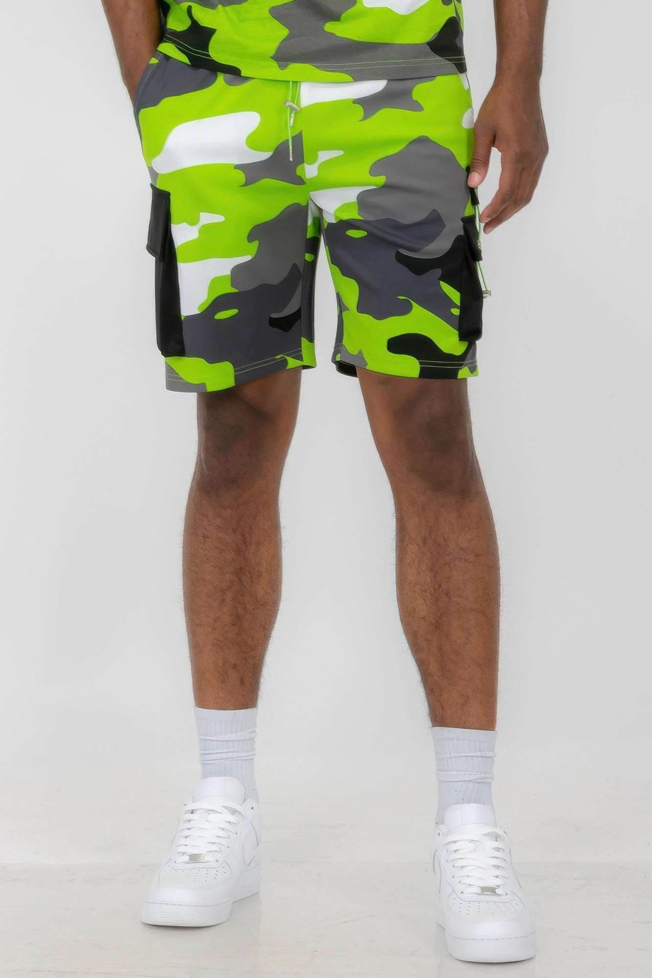 Bold, Durable & Comfortable – Men’s Full Camo Sweat Shorts - Ultim8 Designs 4 U