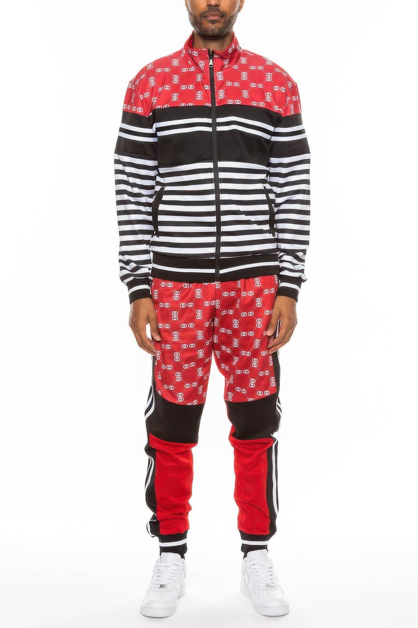 Sleek, Sporty & Comfortable – Chain Link Track Suit - Ultim8 Designs 4 U