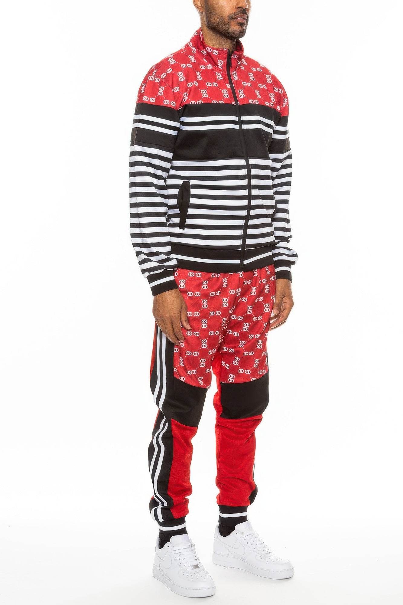Sleek, Sporty & Comfortable – Chain Link Track Suit - Ultim8 Designs 4 U